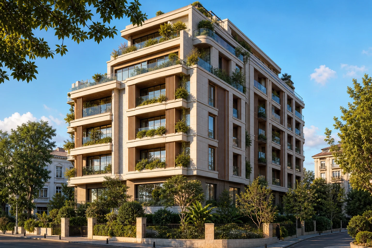 Şanlıpınar Sitesi için konsept mimari görsel